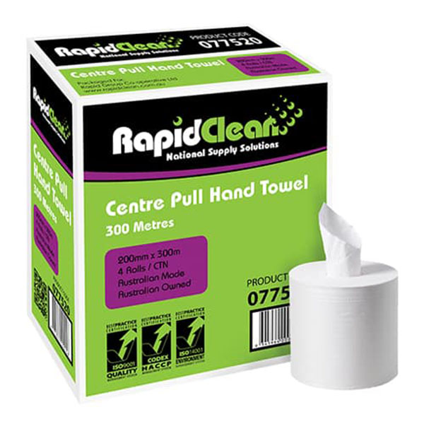 Rapid Clean Centre Pull Hand Towel